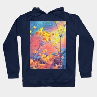 Yellow flowers Hoodie